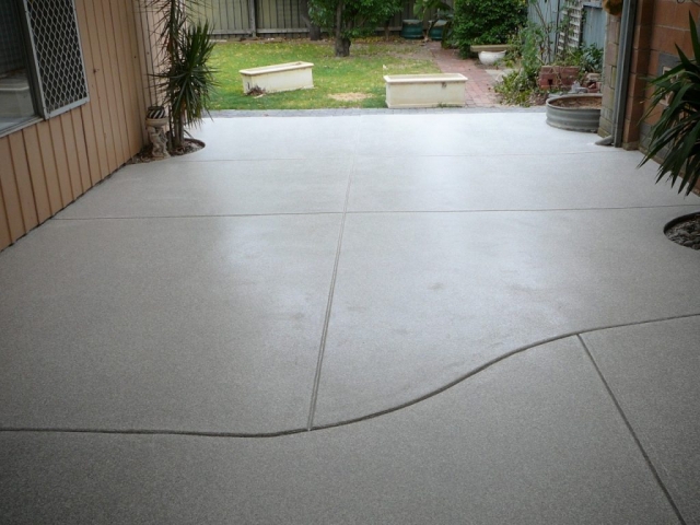 Patio area, Grey Multiflake