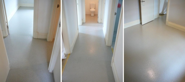 Bathroom Floor Seamless Coating