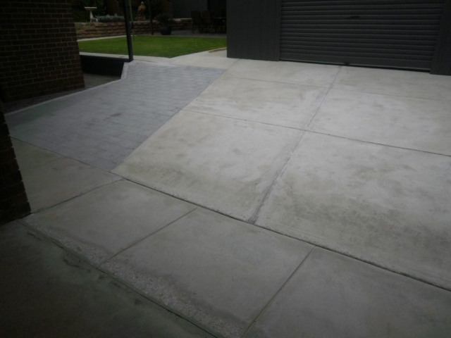 Concrete resurfacing, before, different concrete surfaces