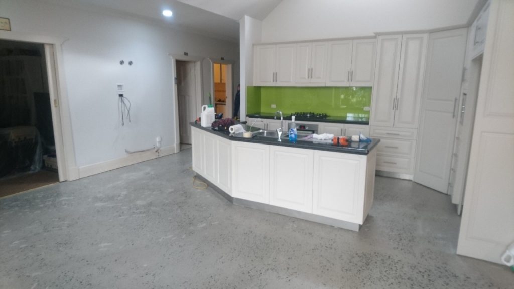 Sealing of Polished Concrete