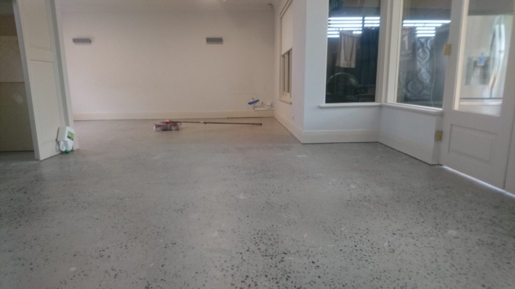 Sealing of Polished Concrete
