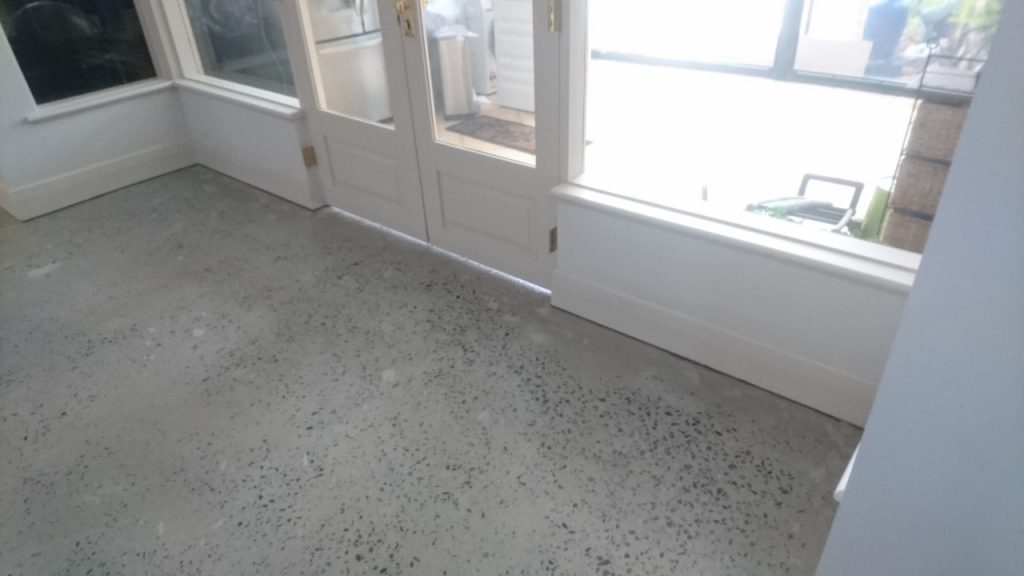 Sealing of Polished Concrete