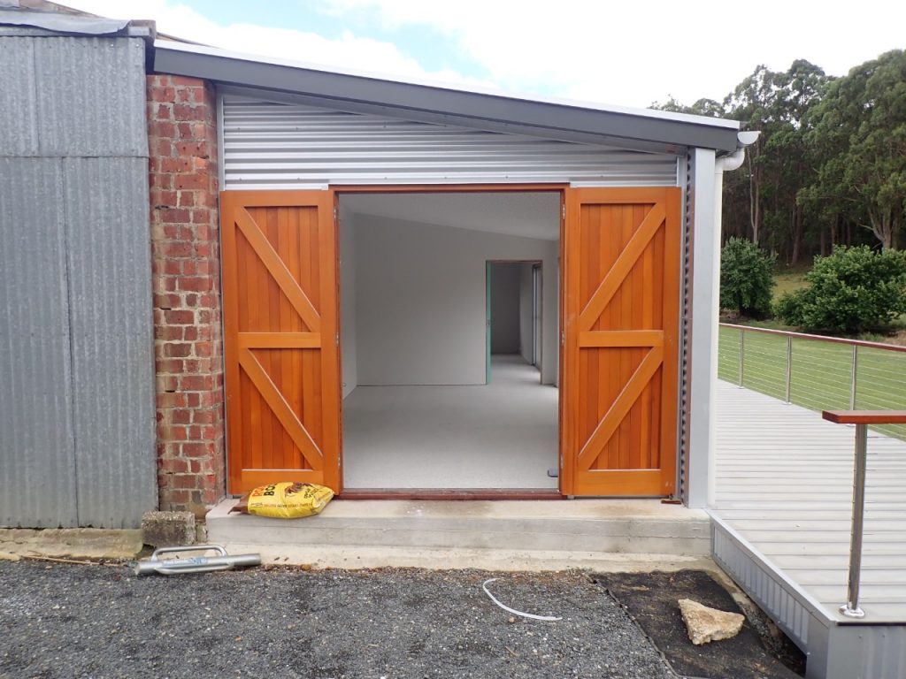 Barn to office conversion: Exterior