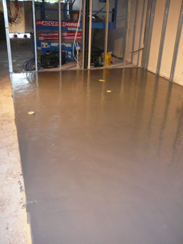 Commercial Kitchen Floor: food grade coating