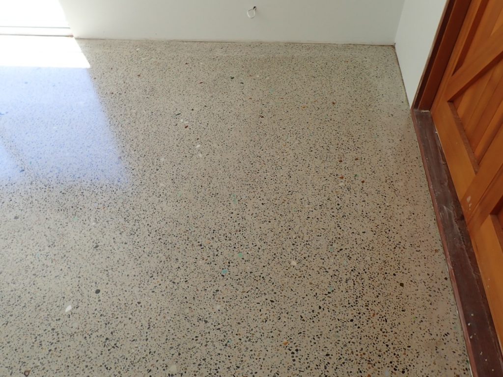 Concrete resurfacing: polished concrete floor