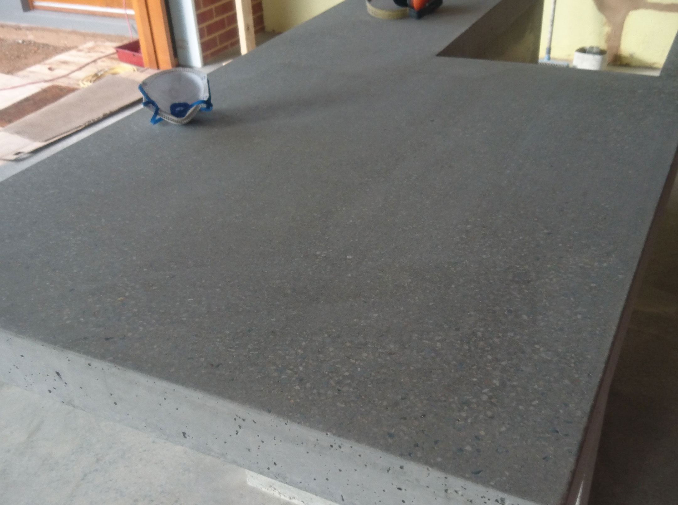 Concrete benchtop