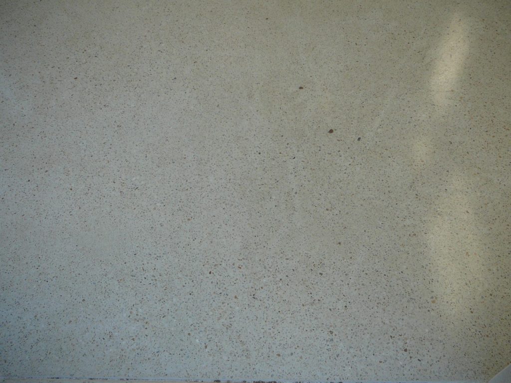 Polished concrete: detail