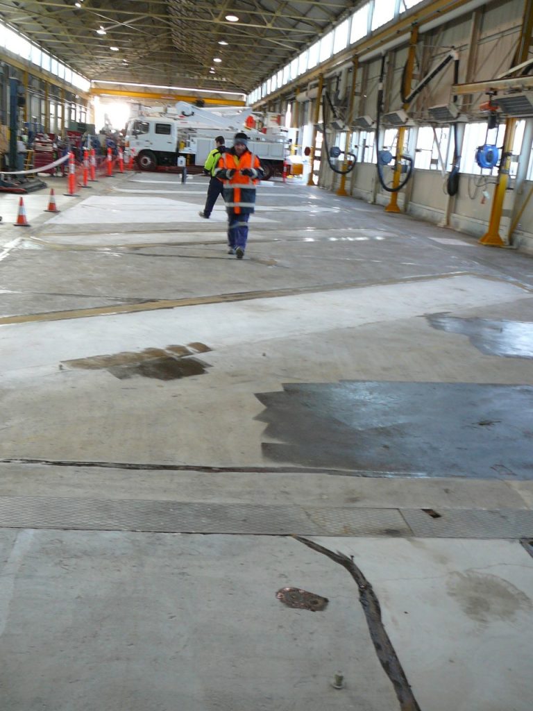 Industrial Floor - before
